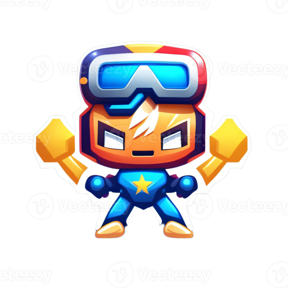 logo robot e sports png
