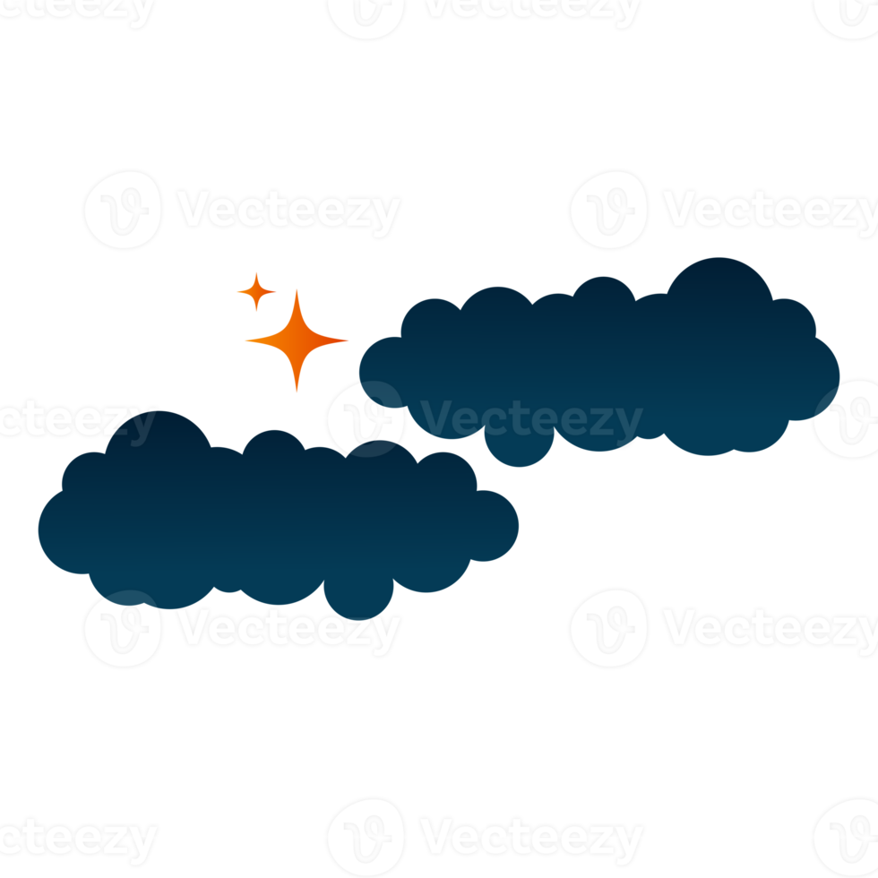 Dark Cloud Night 22820340 PNG