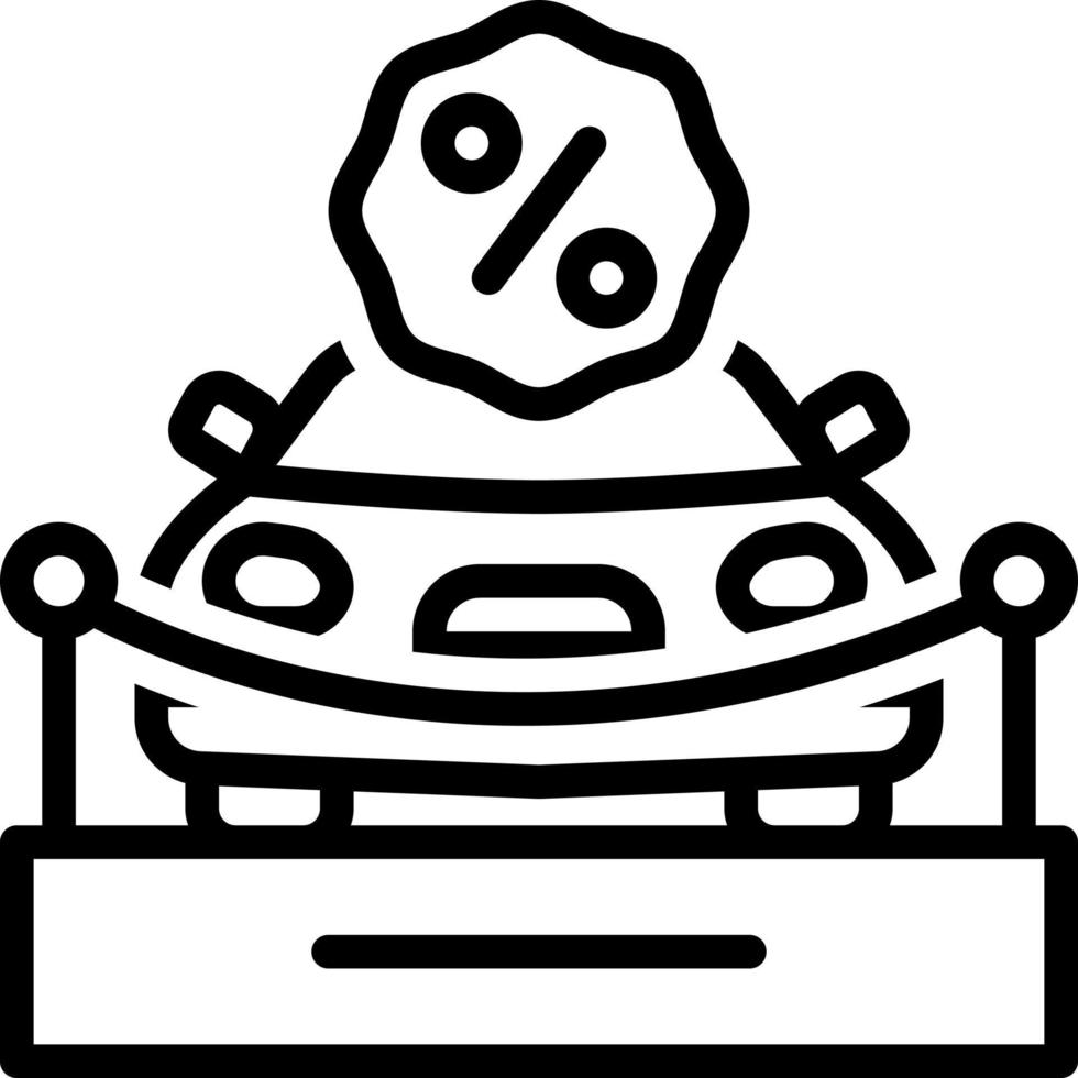 line icon for offers vector
