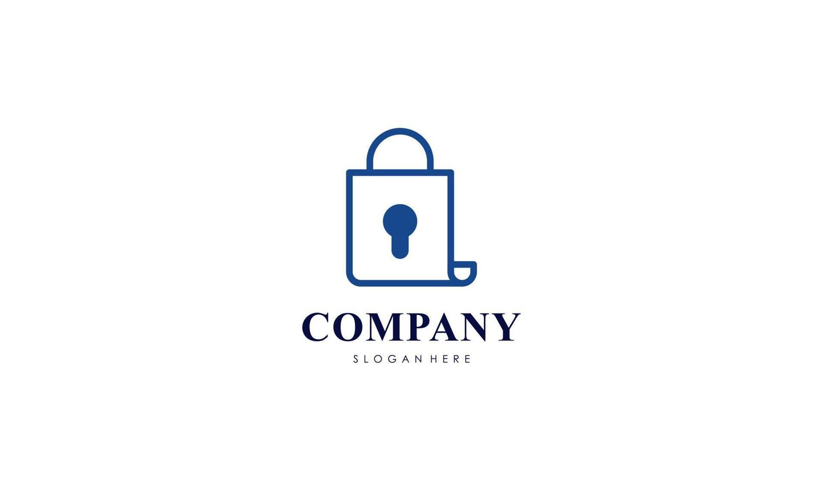 Protection file icon for your company, website and logo design vector