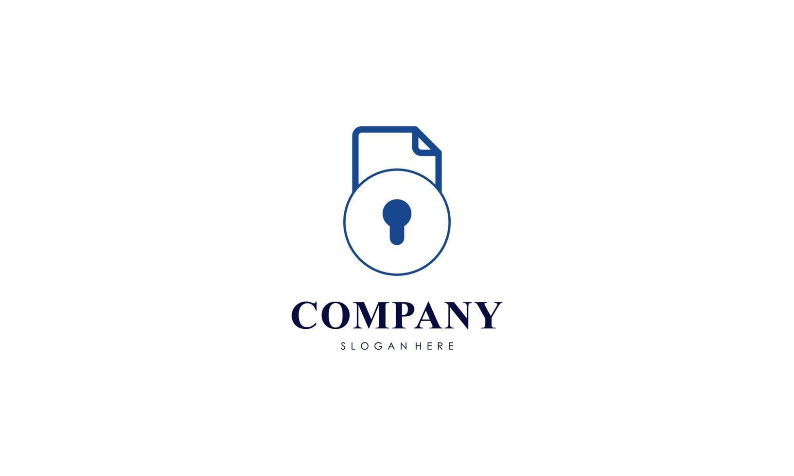 Protection file icon for your company, website and logo design vector