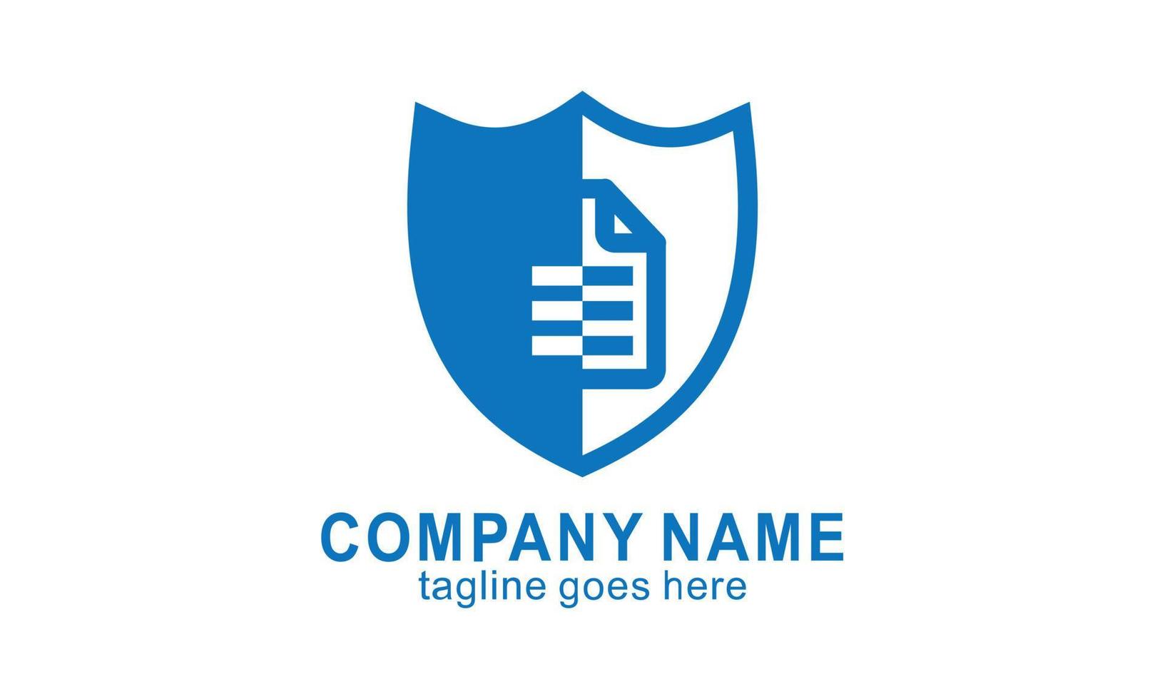 Protection file icon for your company, website and logo design vector