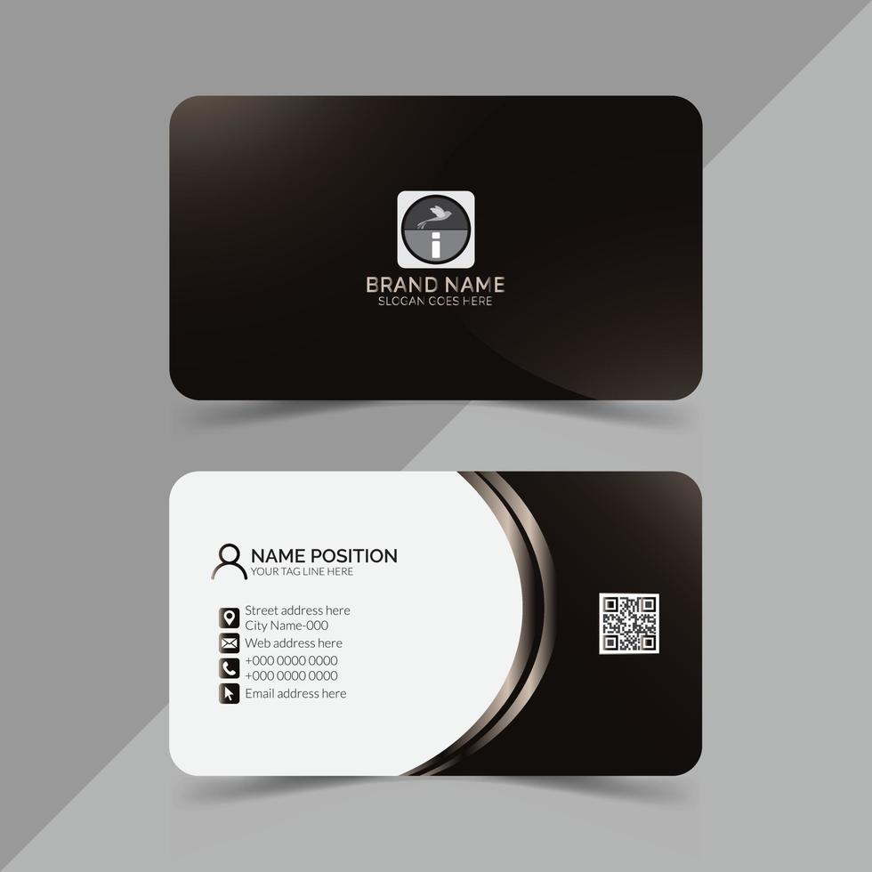 Business Card Template Vector
