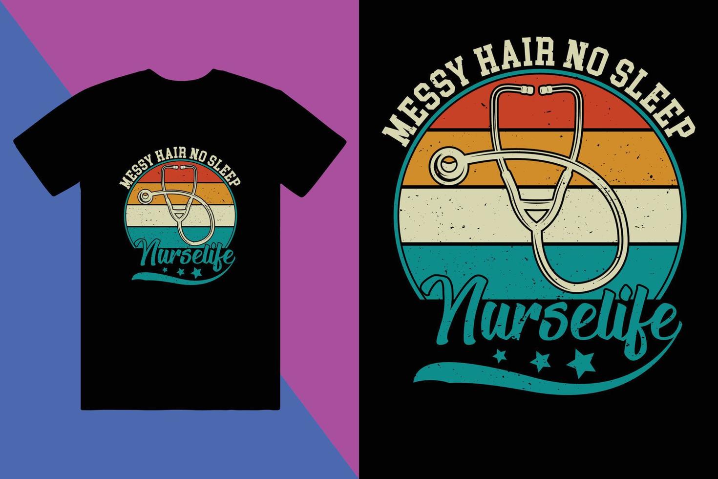 nurse t-shirt design, custom t-shirt design vector