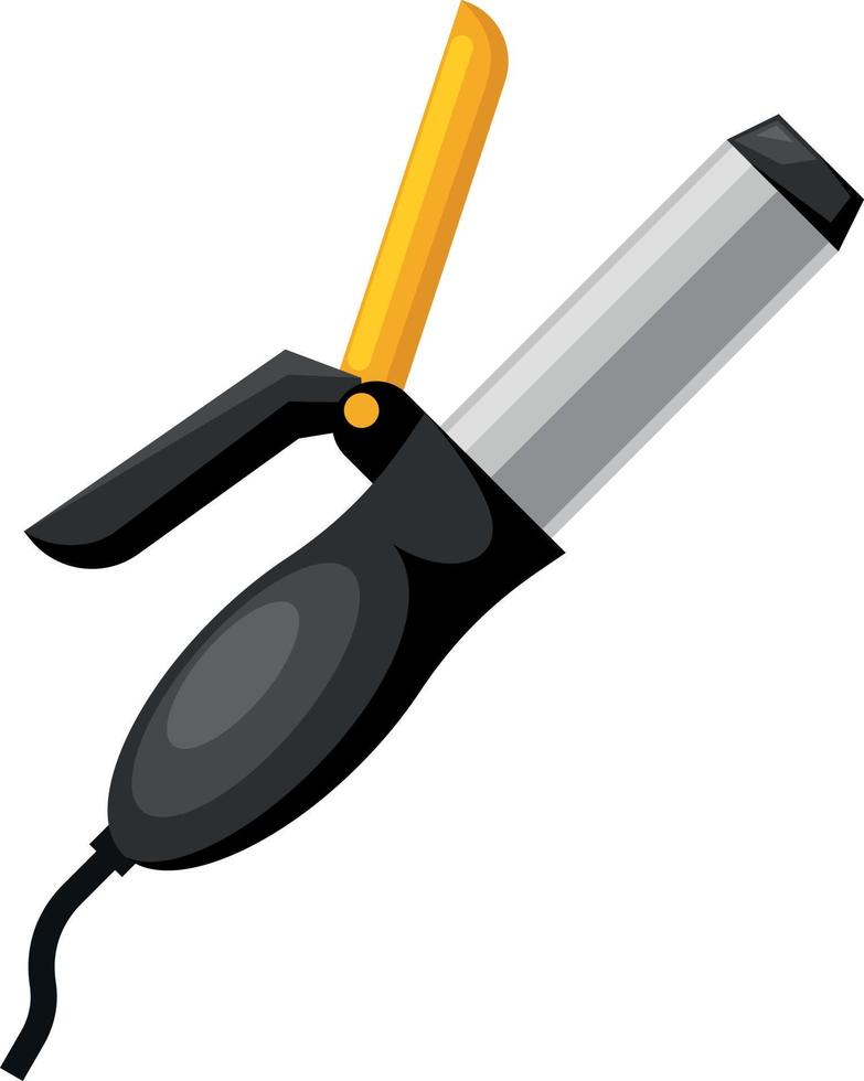 Vector Image Of A Hair Curler