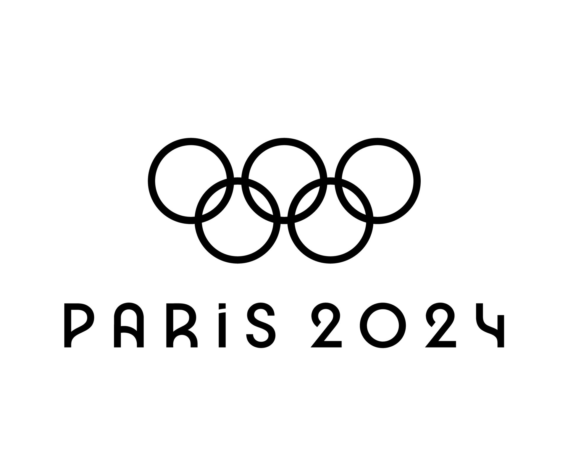 Paris 2024 Paralympic Games Official Logo Black symbol abstract design  vector illustration With Brown Background 22823316 Vector Art at Vecteezy