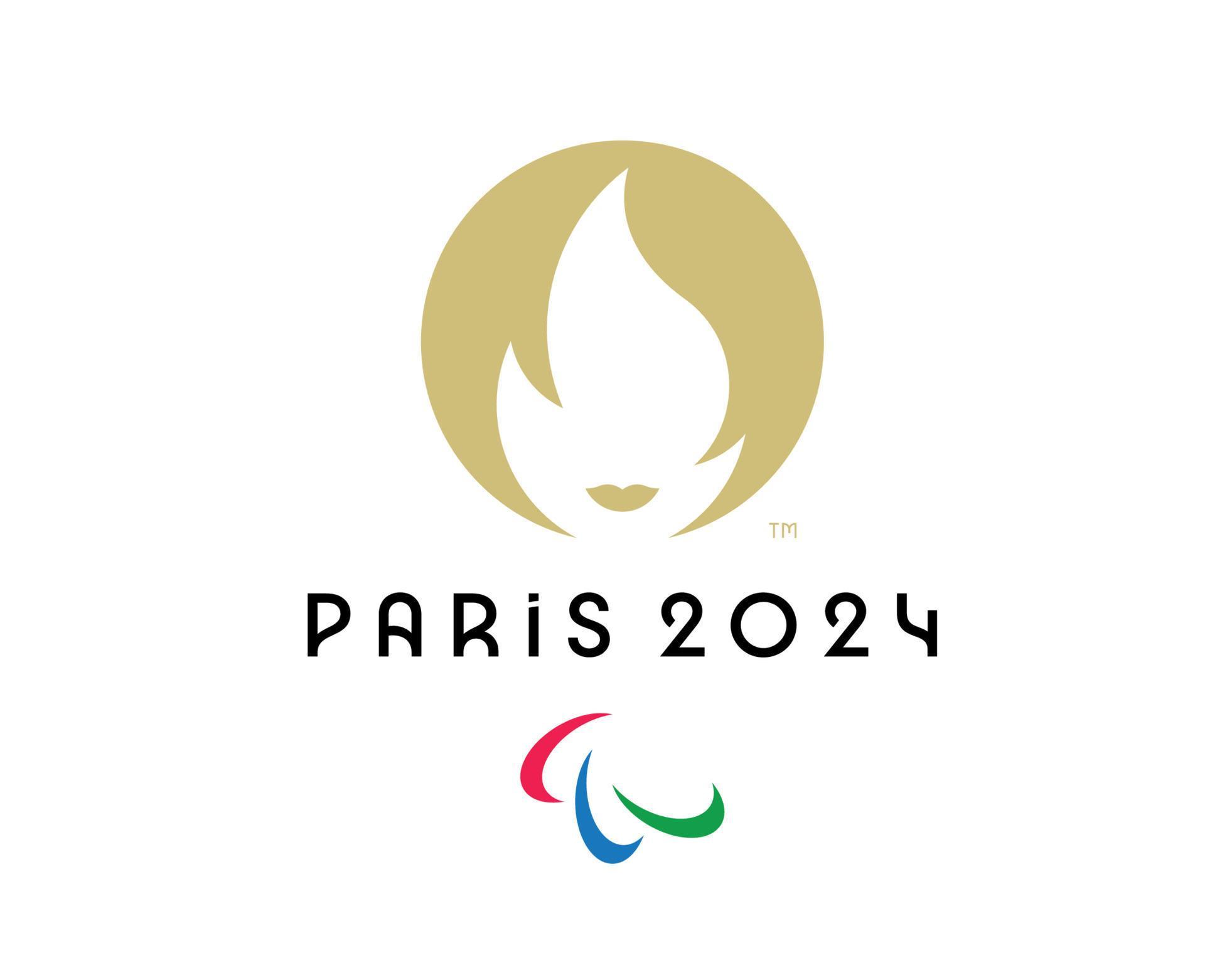 Paris 2024 Paralympic Games Official Logo symbol design abstract vector