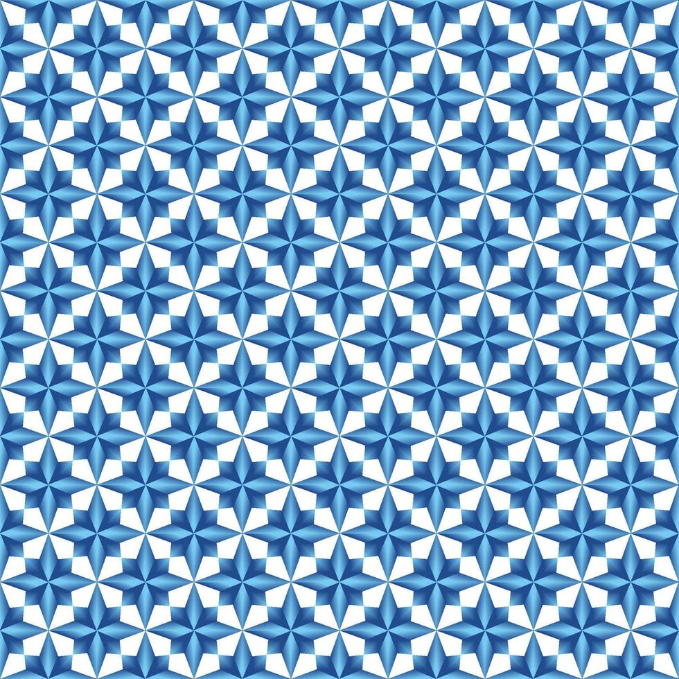 Blue star pattrent abstract background vector