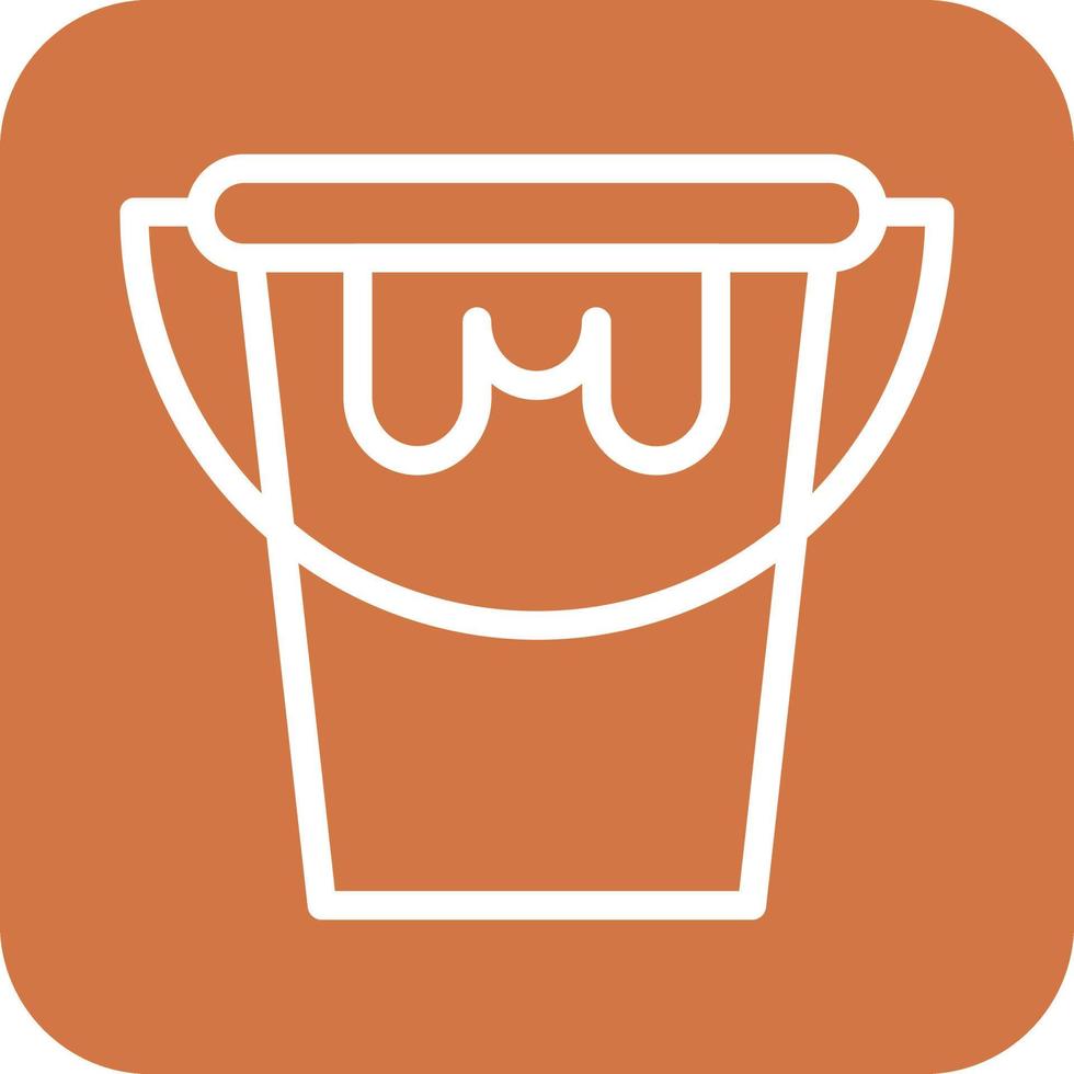 Paint Bucket Icon Vector Design