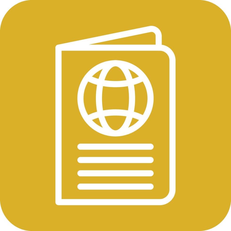 Passport Icon Vector Design