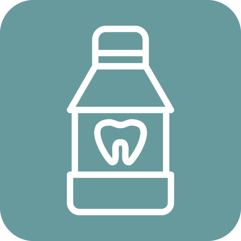 Mouthwash Icon Vector Design