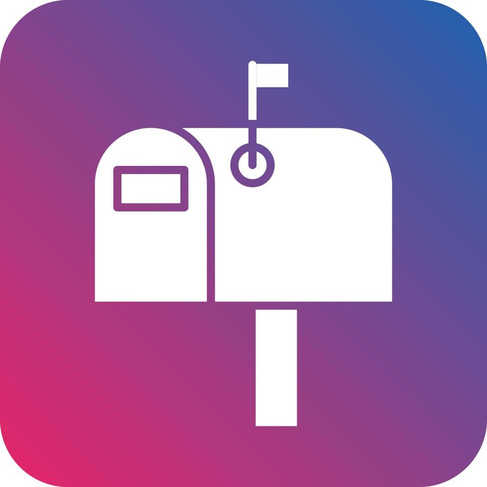 Letterbox Icon Vector Design