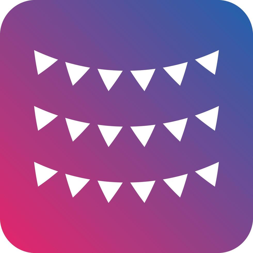 Garland Icon Vector Design