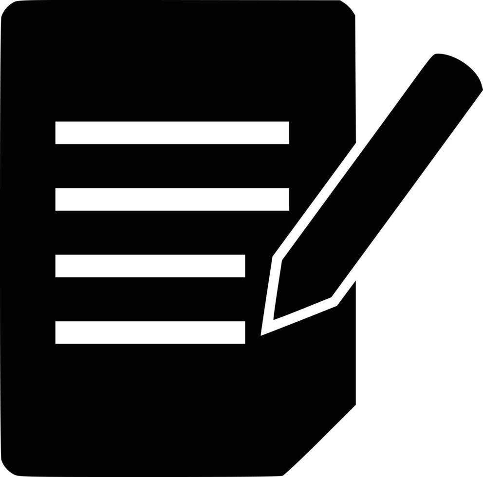 official document Illustration Vector