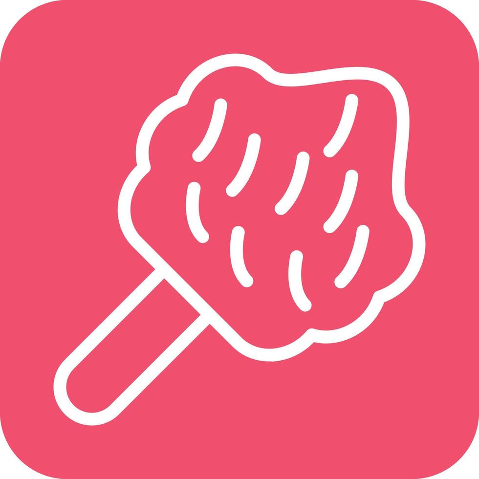 Cotton Candy Icon Vector Design