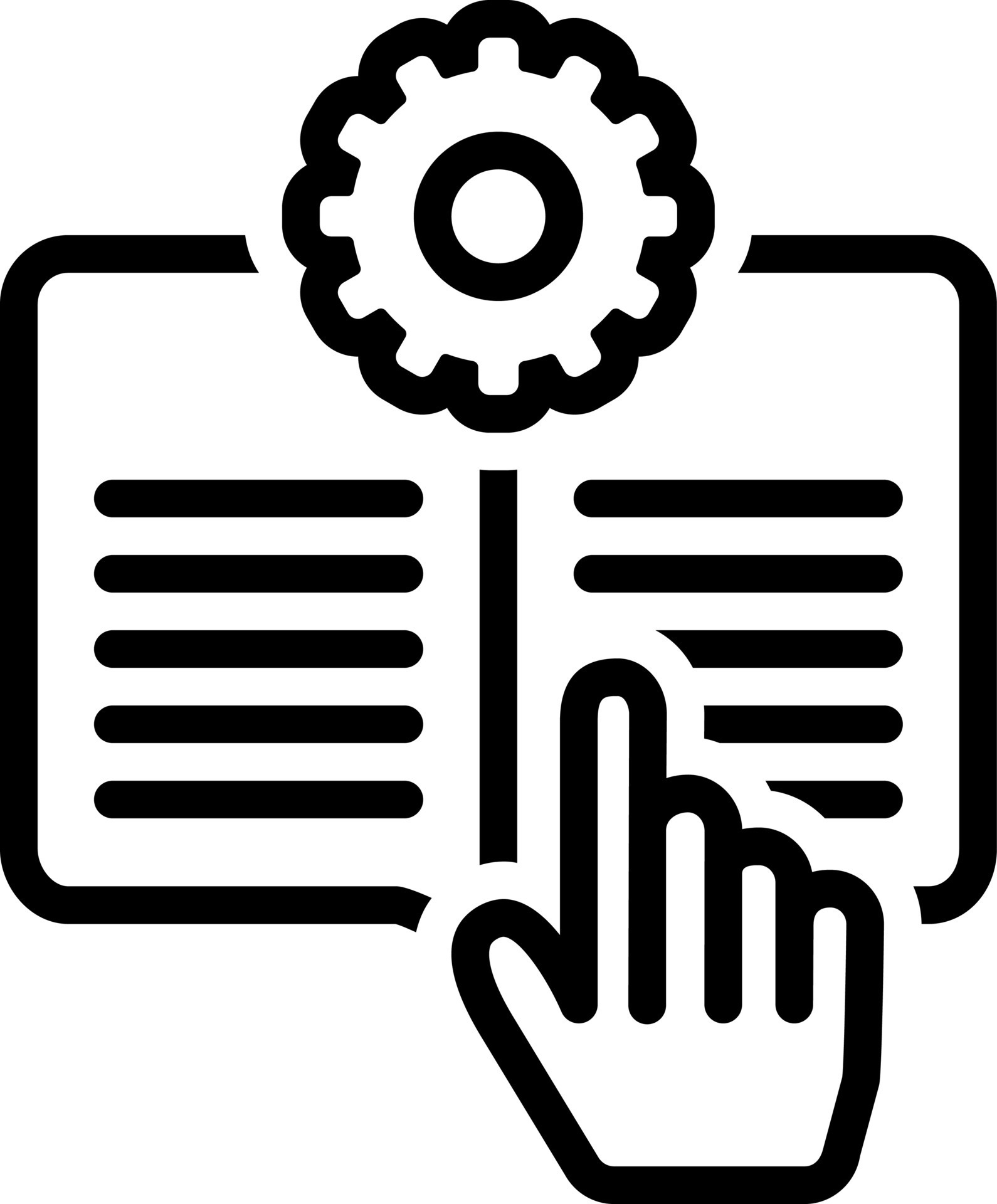 line icon for manuals 22824552 Vector Art at Vecteezy