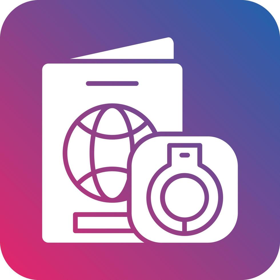Deported Icon Vector Design