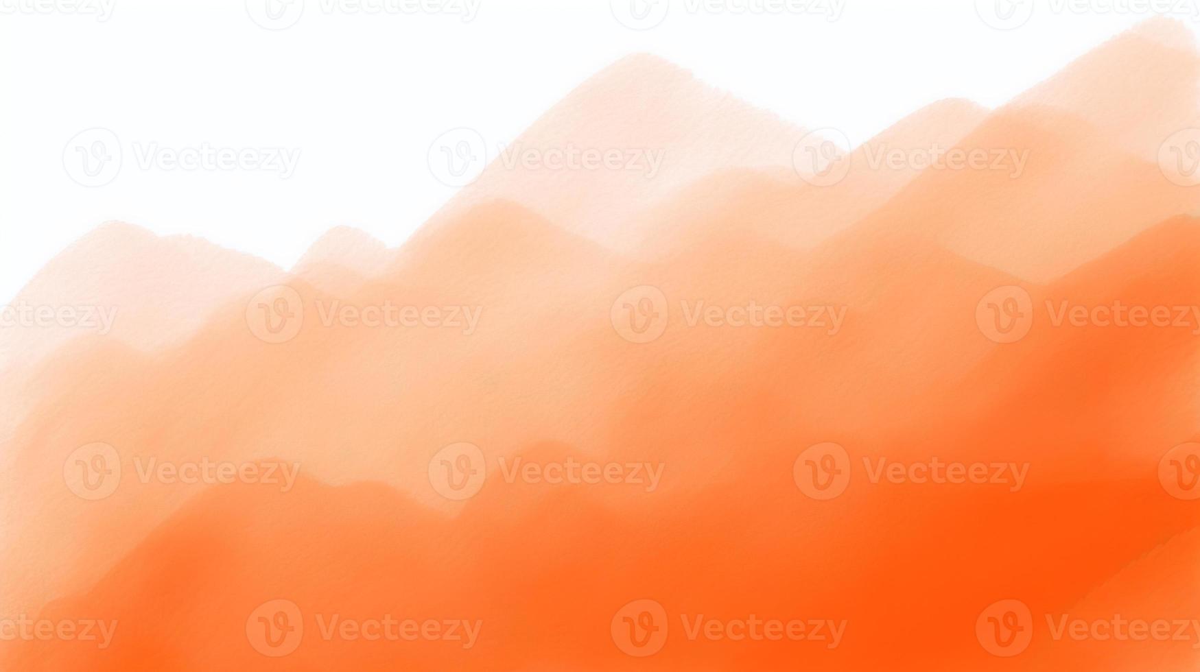 resumen naranja acuarela para antecedentes. digital Arte cuadro. textura papel. foto