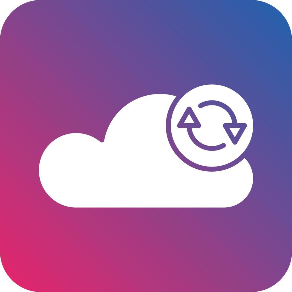 Data Synchronization Icon Vector Design