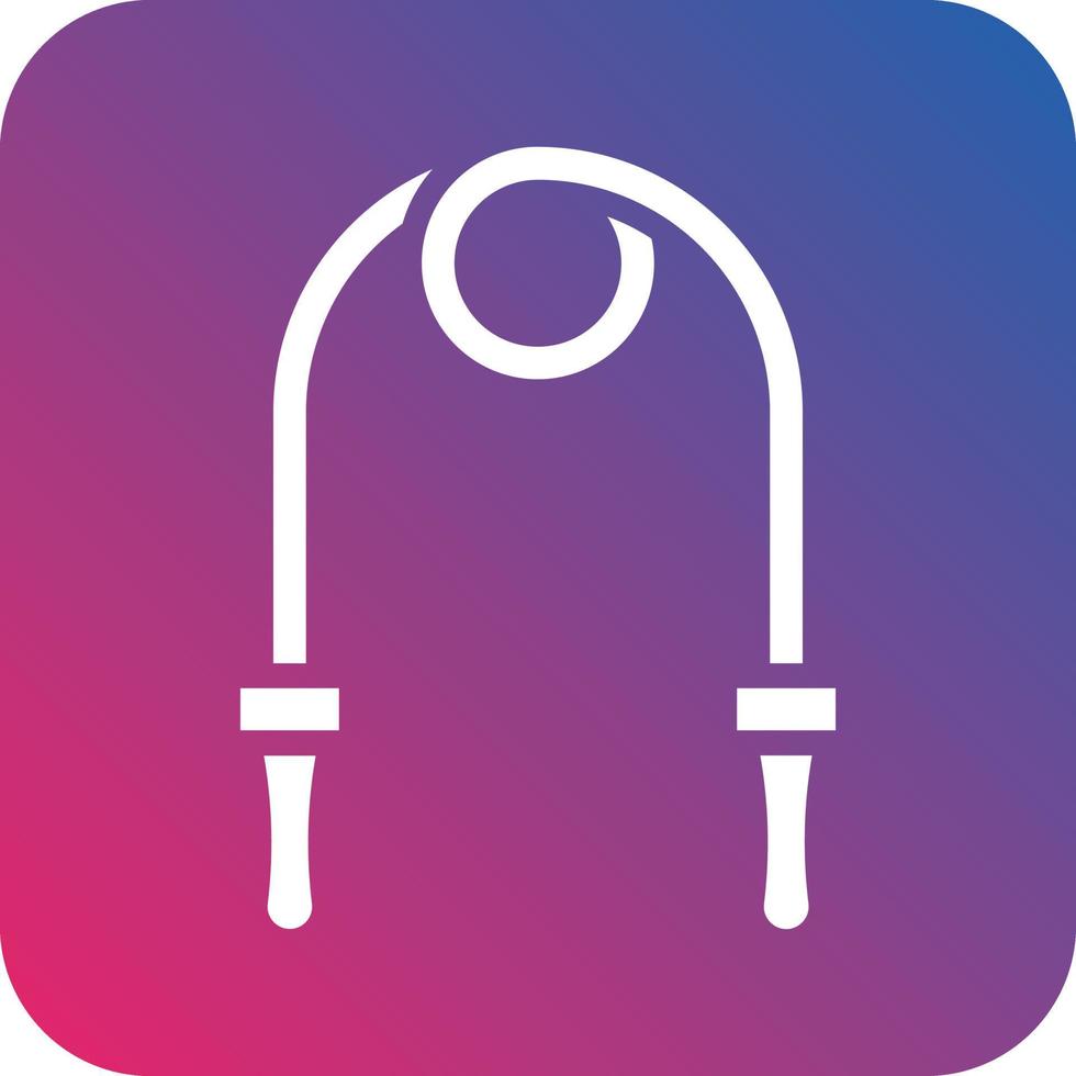Skipping Rope Icon Vector Design