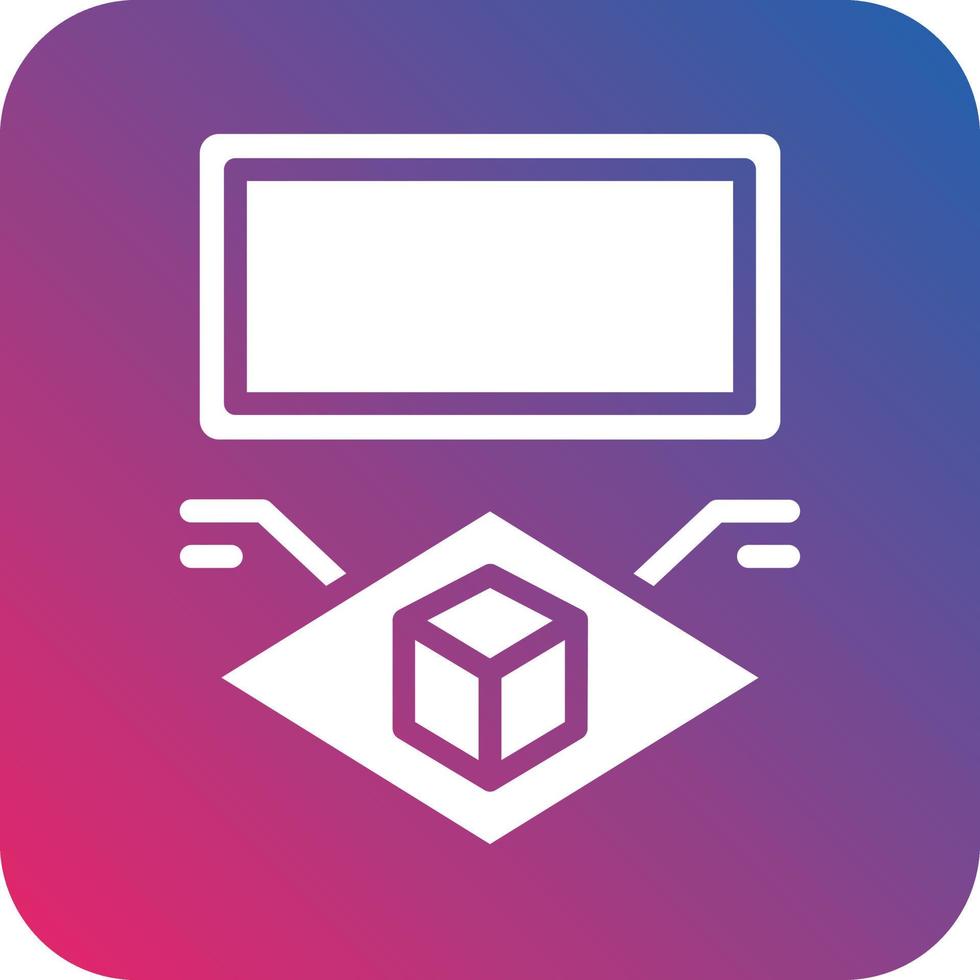 Augmented Reality Icon Vector Design