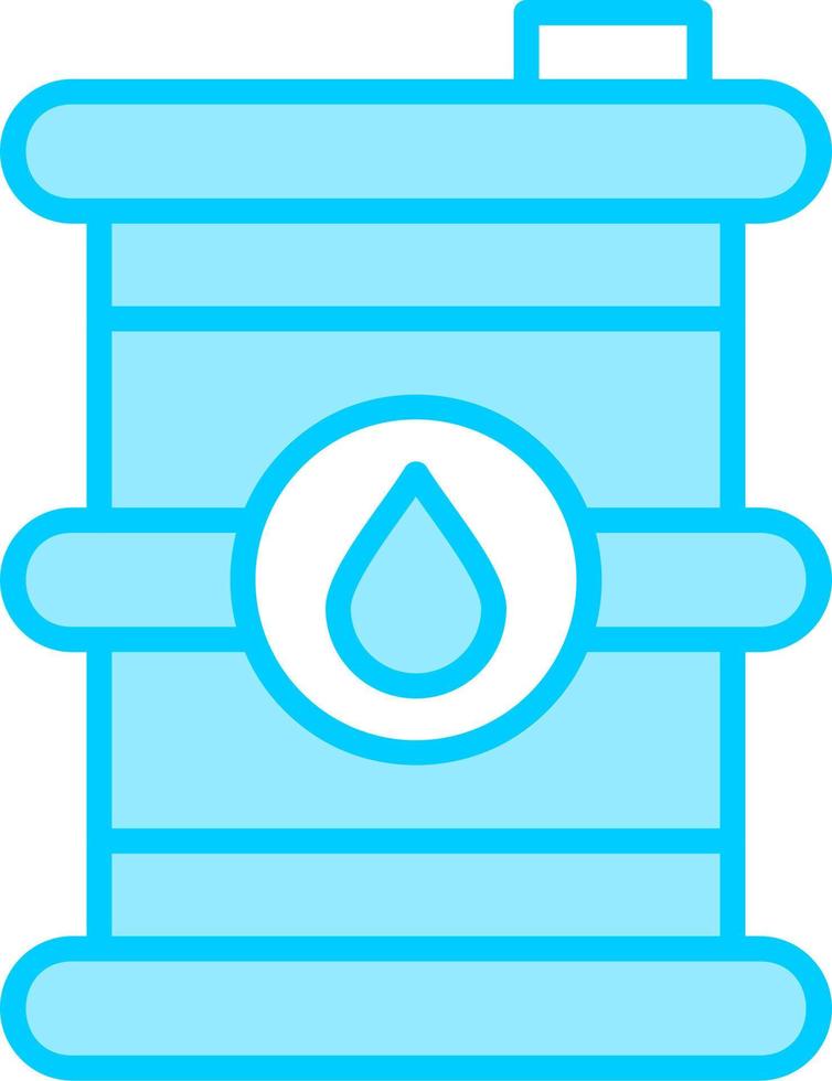 icono de vector de barril de petróleo