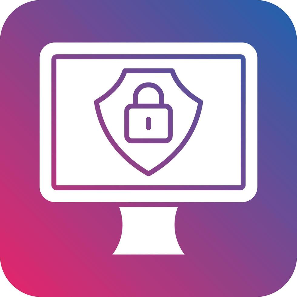 Cyber Security Icon Vector Design