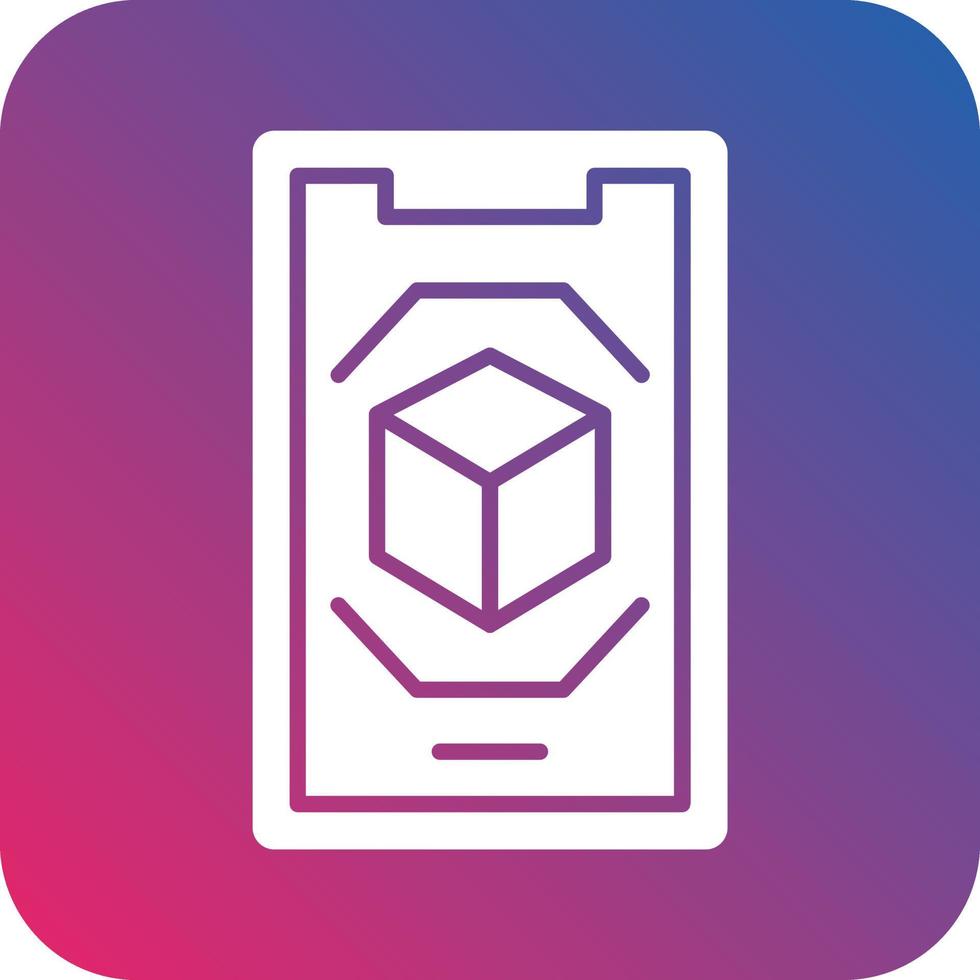 Augmented Reality Icon Vector Design