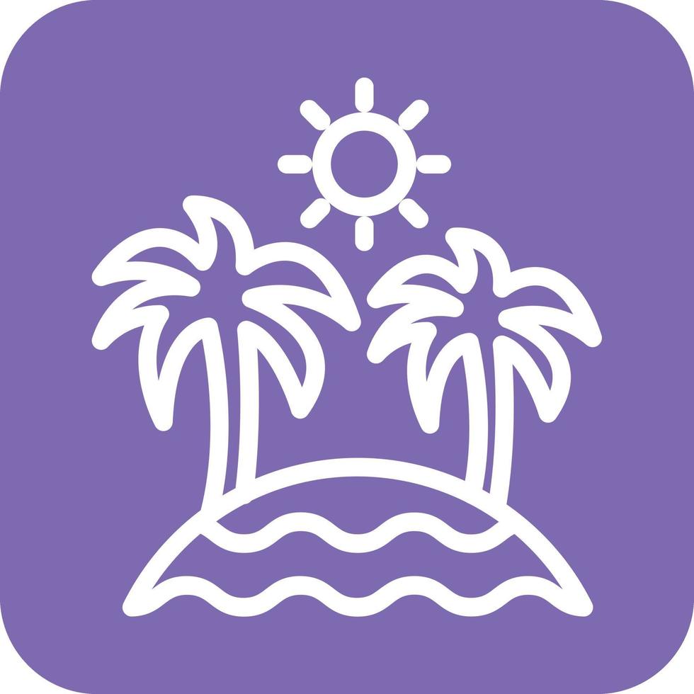 Beach Icon Vector Design