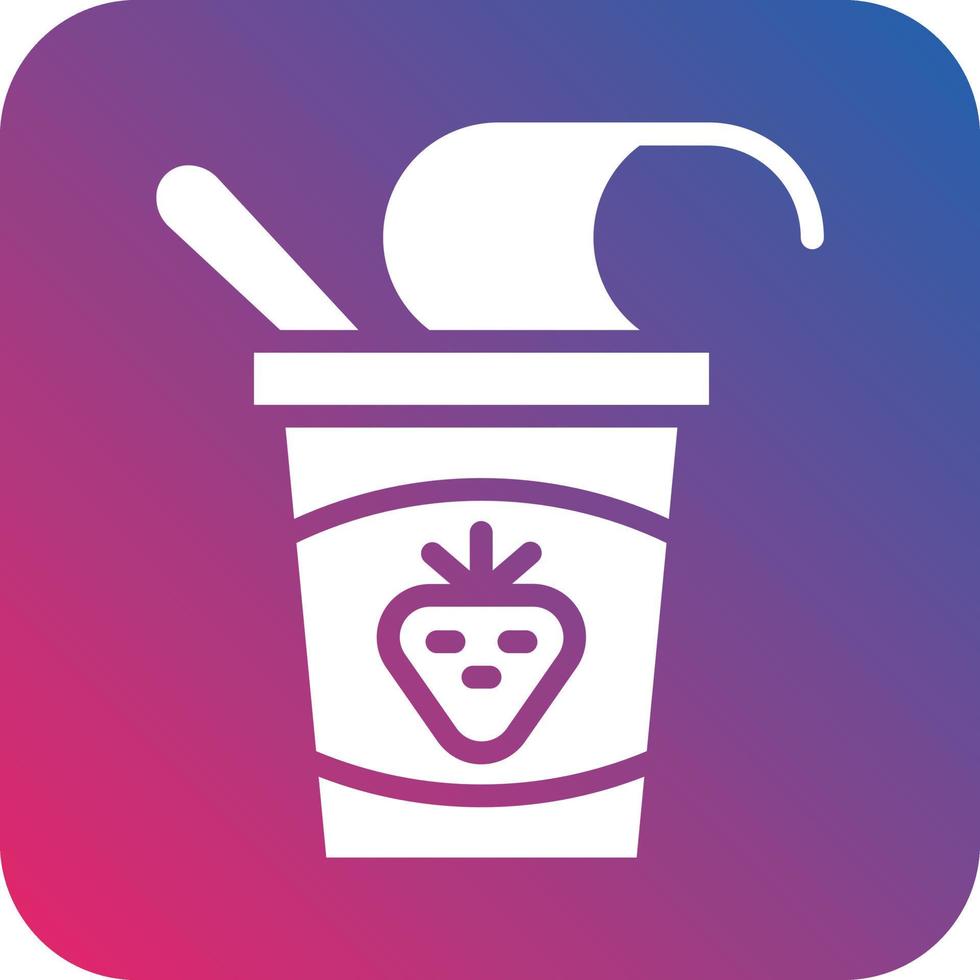 Yogurt Icon Vector Design