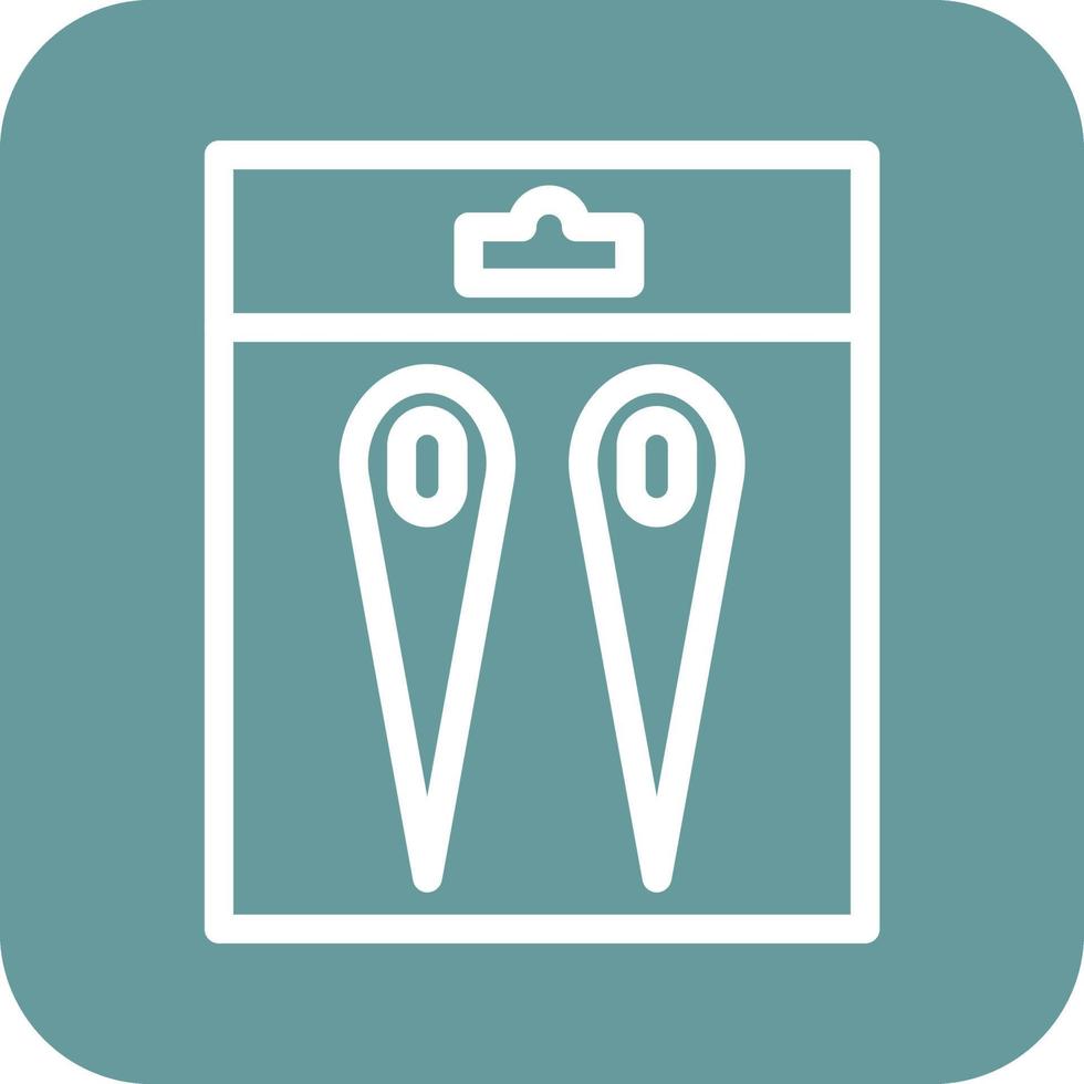 Needles Packet Icon Vector Design