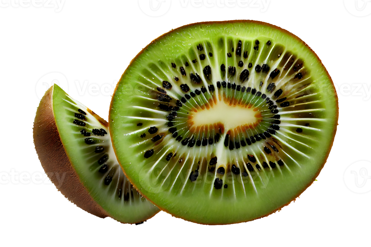 Kiwi Obst png, Kiwi auf transparent Hintergrund png