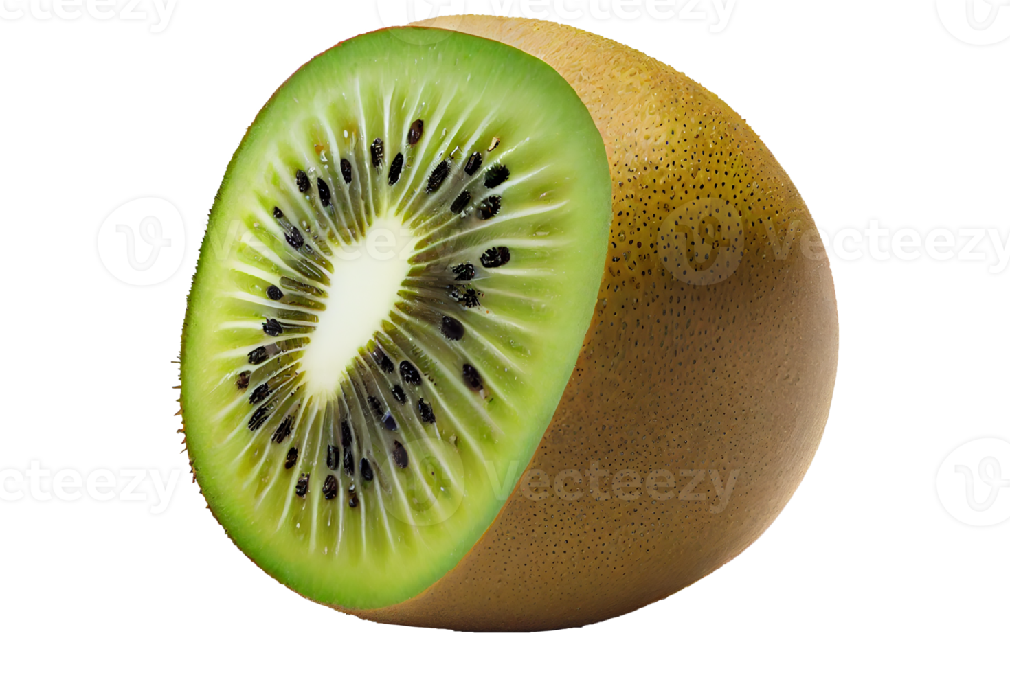 Kiwi Obst png, Kiwi auf transparent Hintergrund png