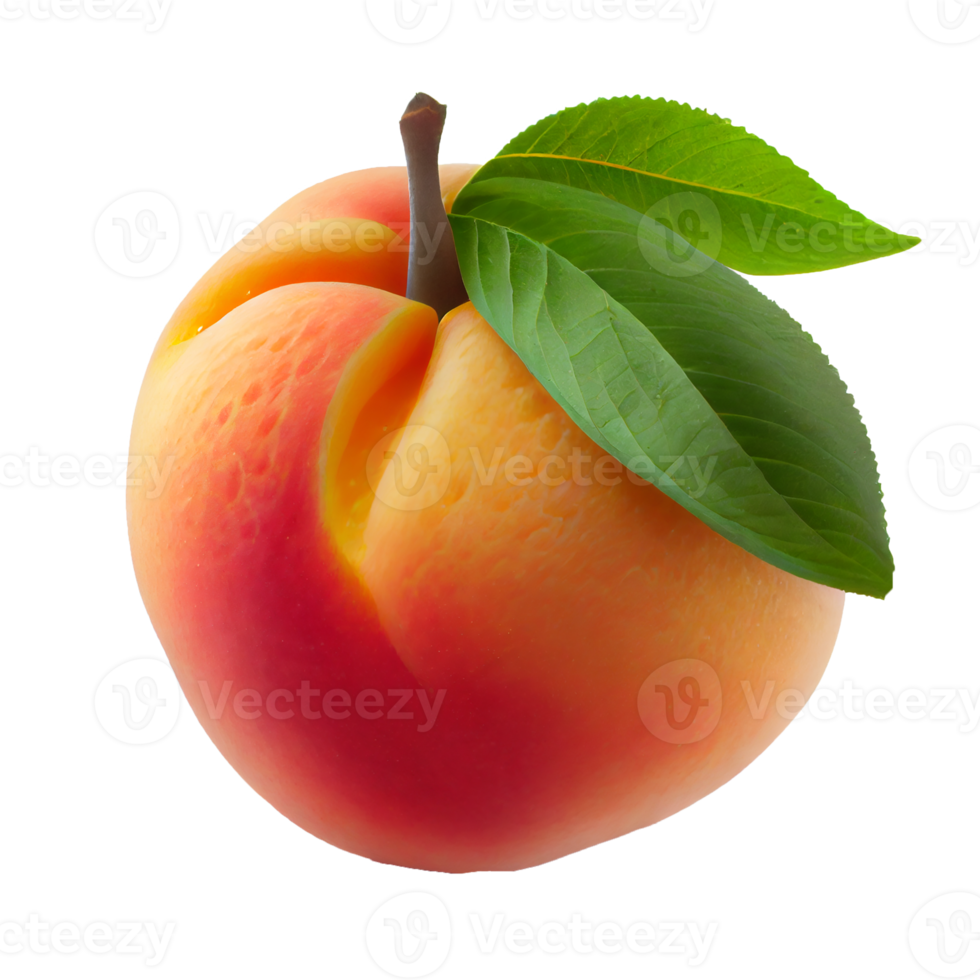 pêche fruit png, pêche sur transparent Contexte png