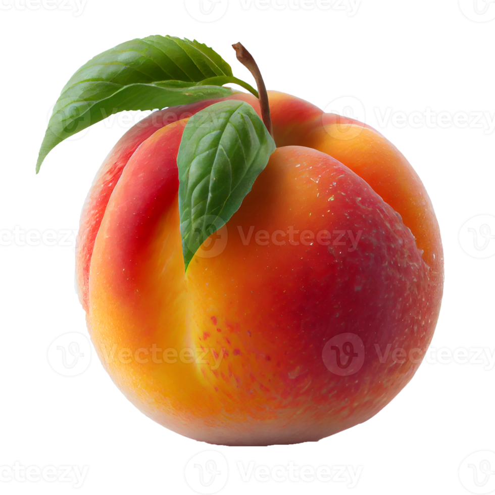 Peach fruit png, Peach on transparent background png