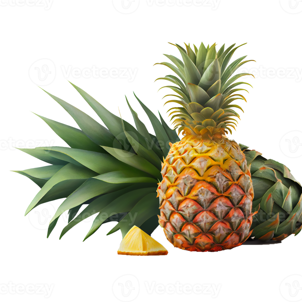 Ananas Obst png, Ananas auf transparent Hintergrund png