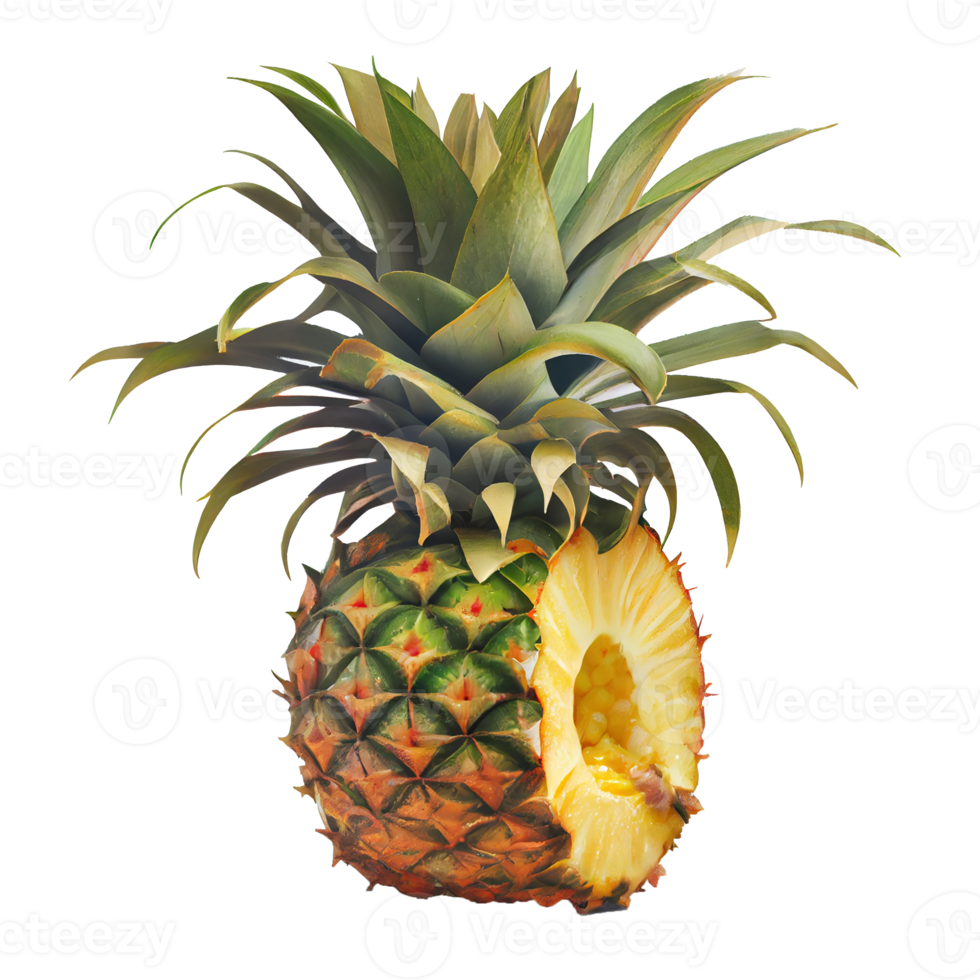 ananas frutta png, ananas su trasparente sfondo png