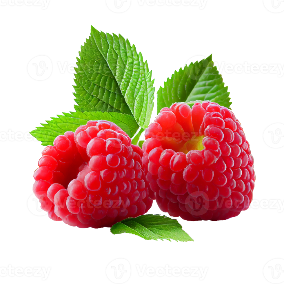 Raspberry fruit png, Raspberries on transparent background png