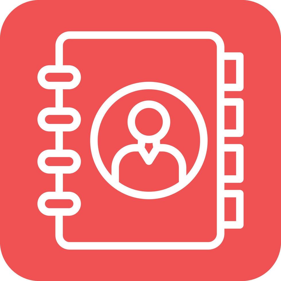 Contact List Icon Vector Design