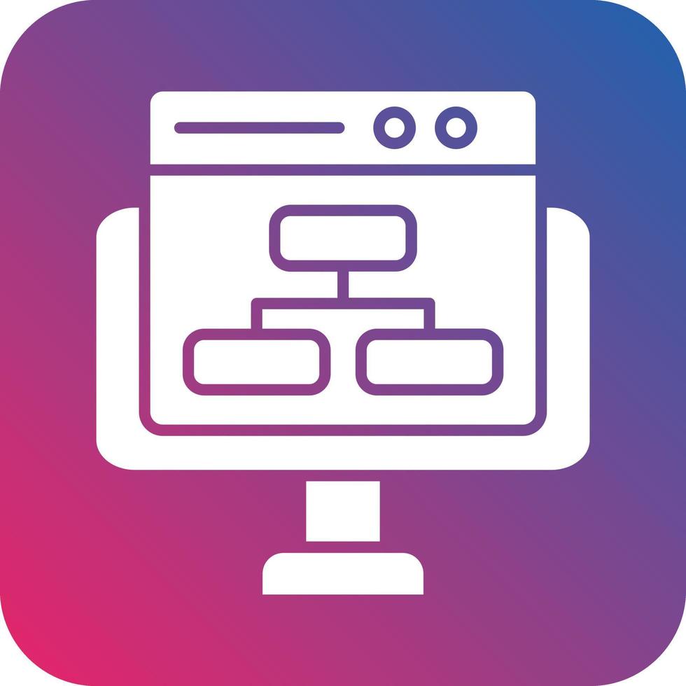 Website Structure Icon Vector Design