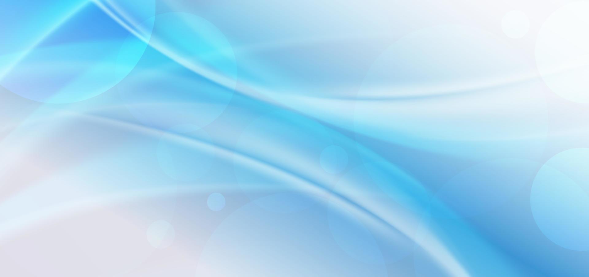 Abstract white and blue wave trendy background. You can use for ad, poster, template, business presentation. vector