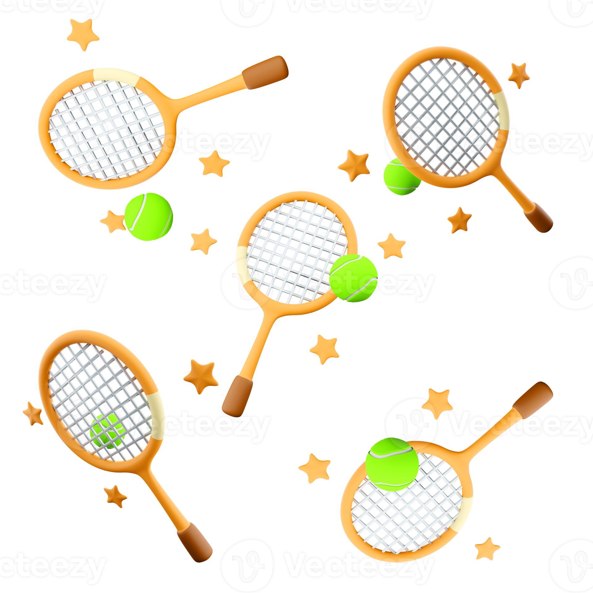 3d Rendering Tennis Racket And Ball Icon Set 3d Render Tennis Game For 3d-rendering-tennis-racket-and-ball-icon-set-3d-render-tennis-game-for