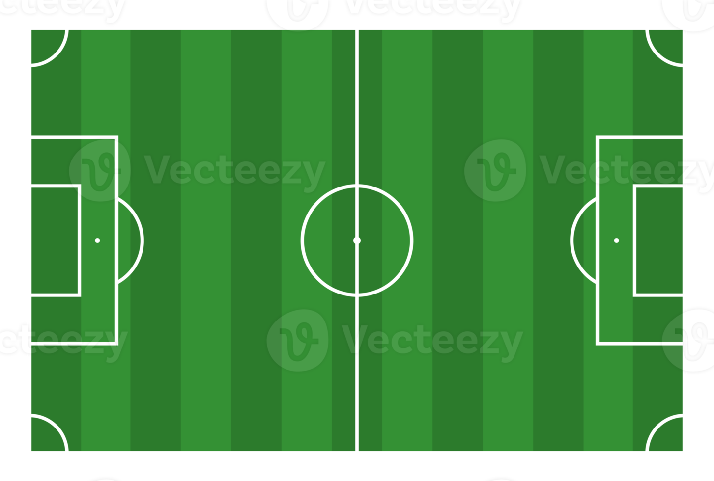 Amerikaans voetbal veld- geïsoleerd Aan transparant achtergrond png