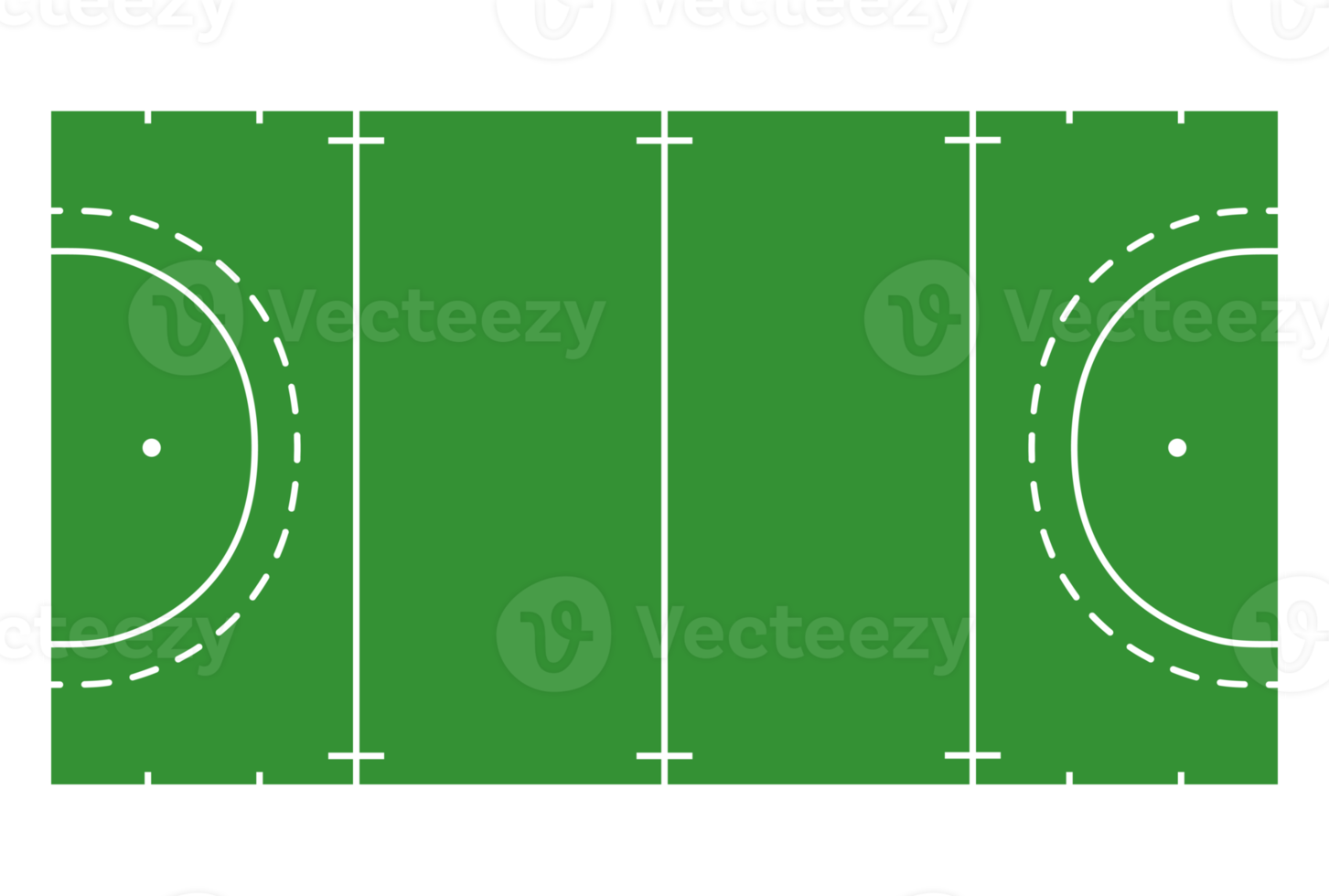 Hockey field isolated on transparent background 22826503 PNG