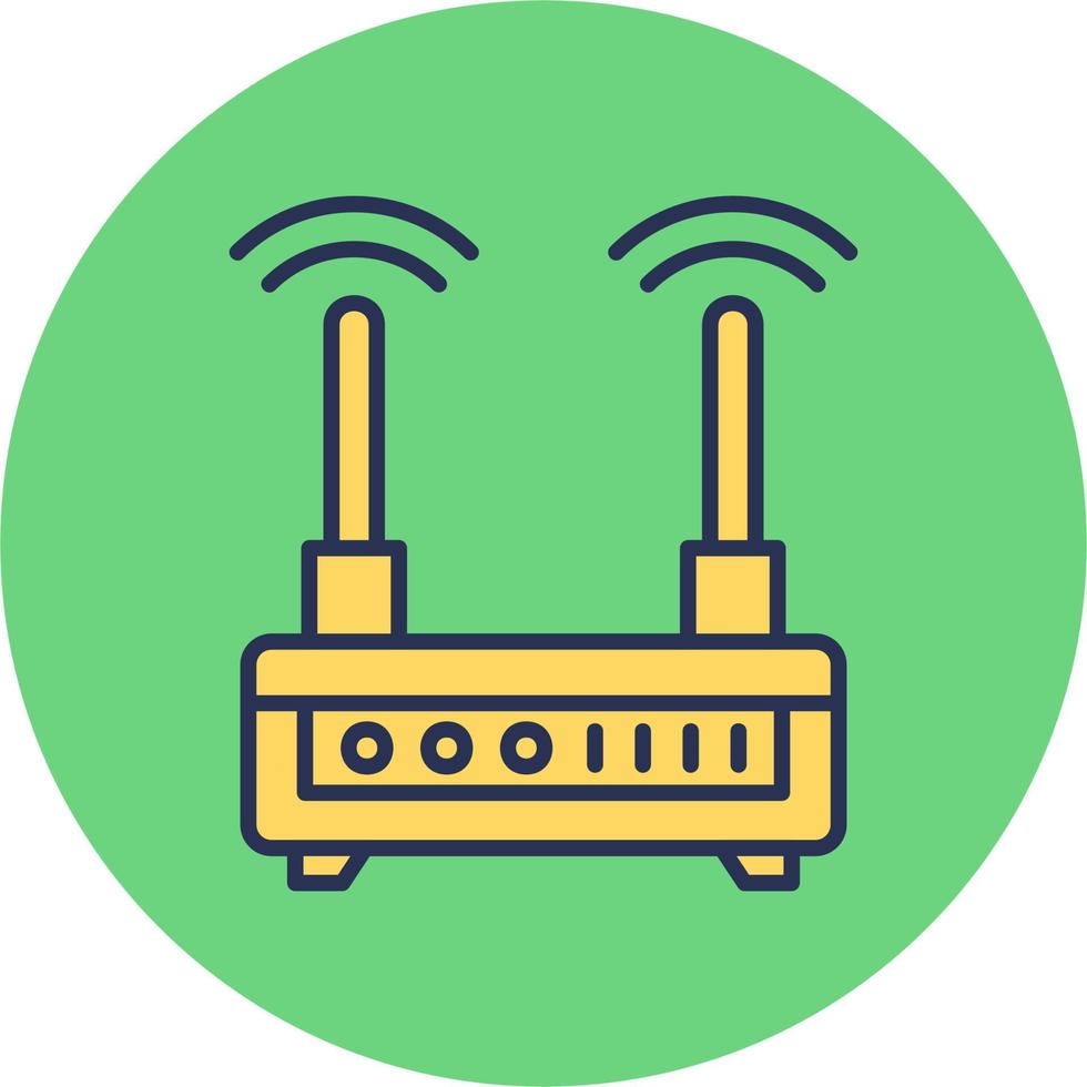 Wifi Router Vector Icon