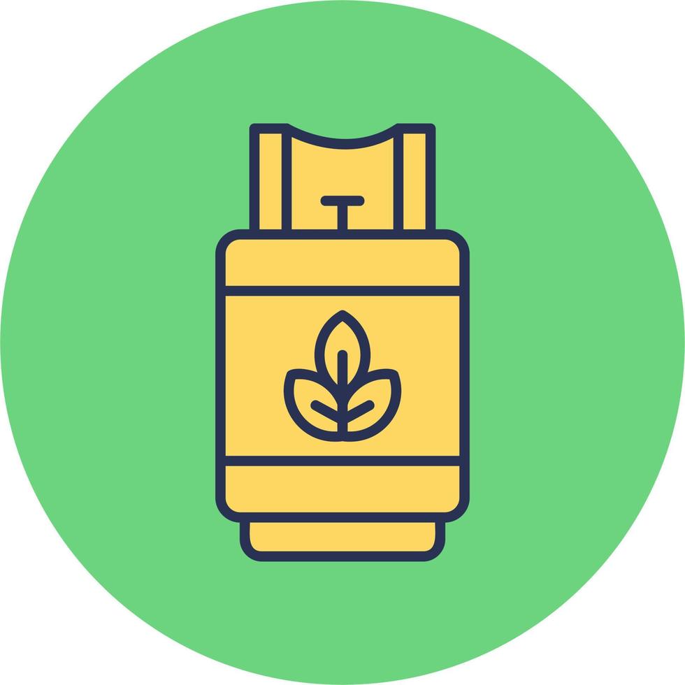 Biogas Vector Icon
