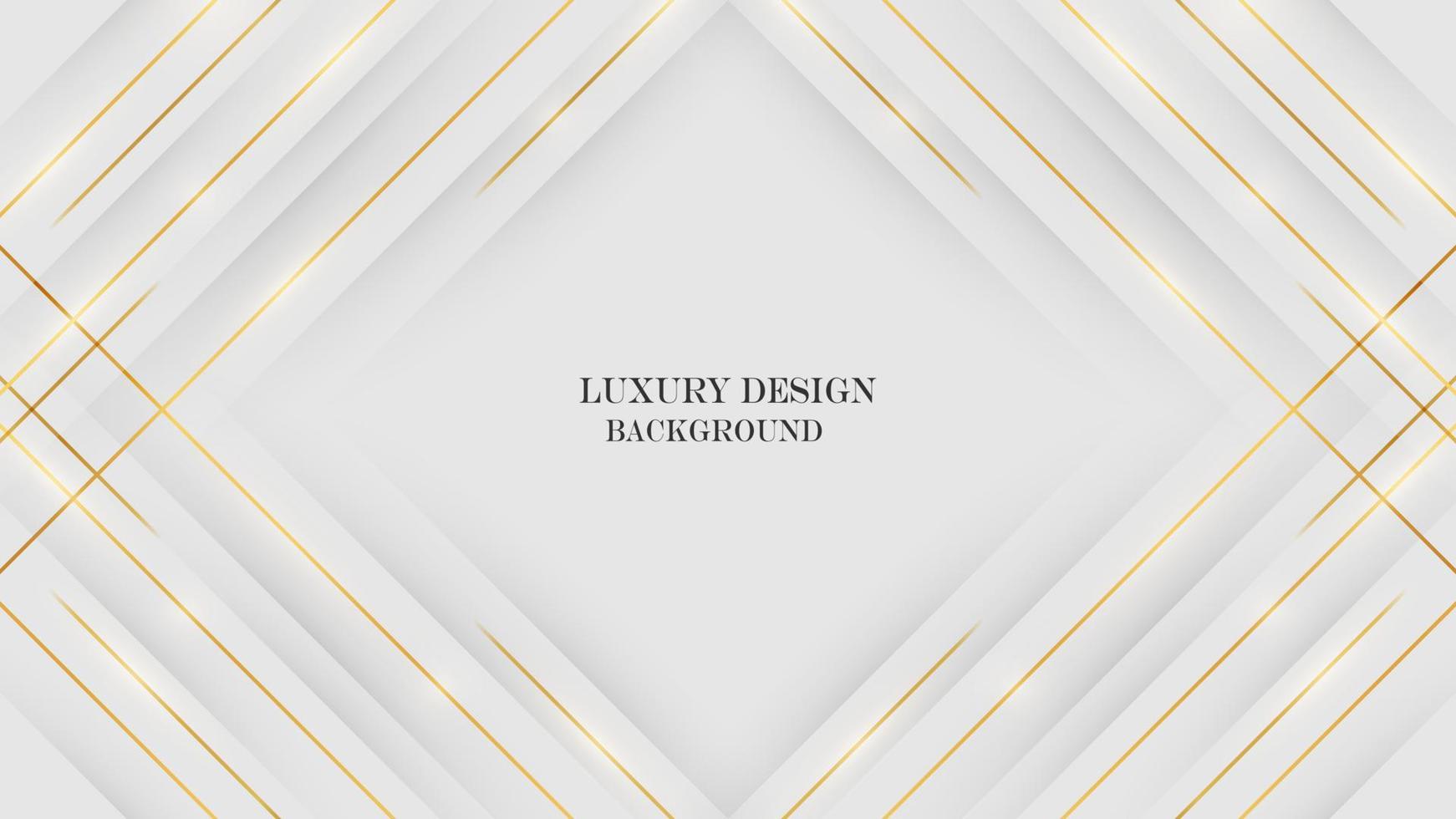 luxury abstract elegant white background with shiny gold line. luxury elegant theme design vector