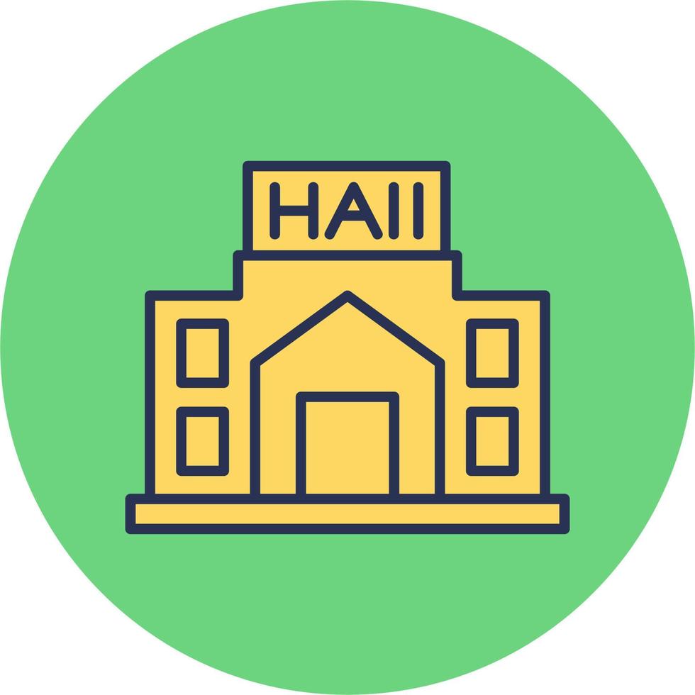 City Hall Vector Icon