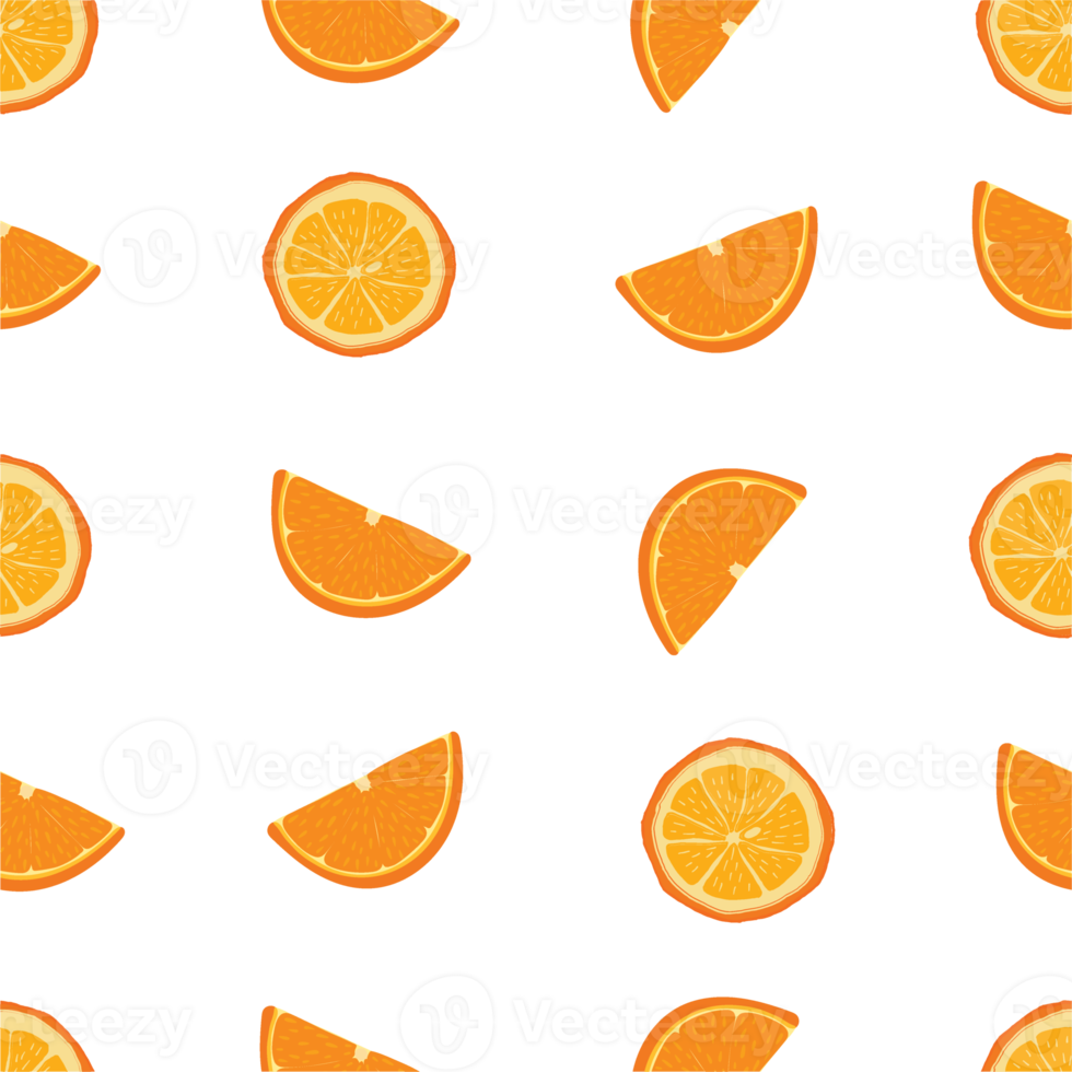 Slices of oranges in small to big sizes. png