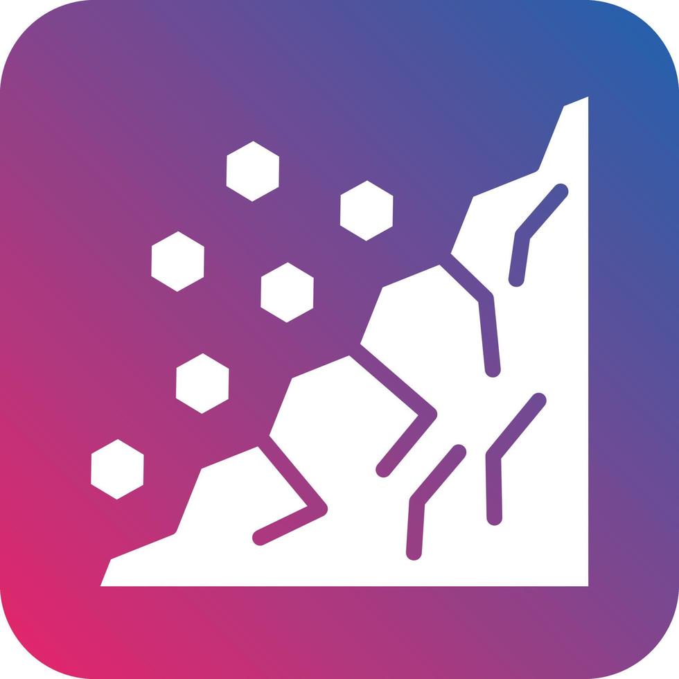 Landslide Icon Vector Design